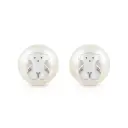 Pendientes Icon Pearl con motivo de oso (Inspiración Tous)