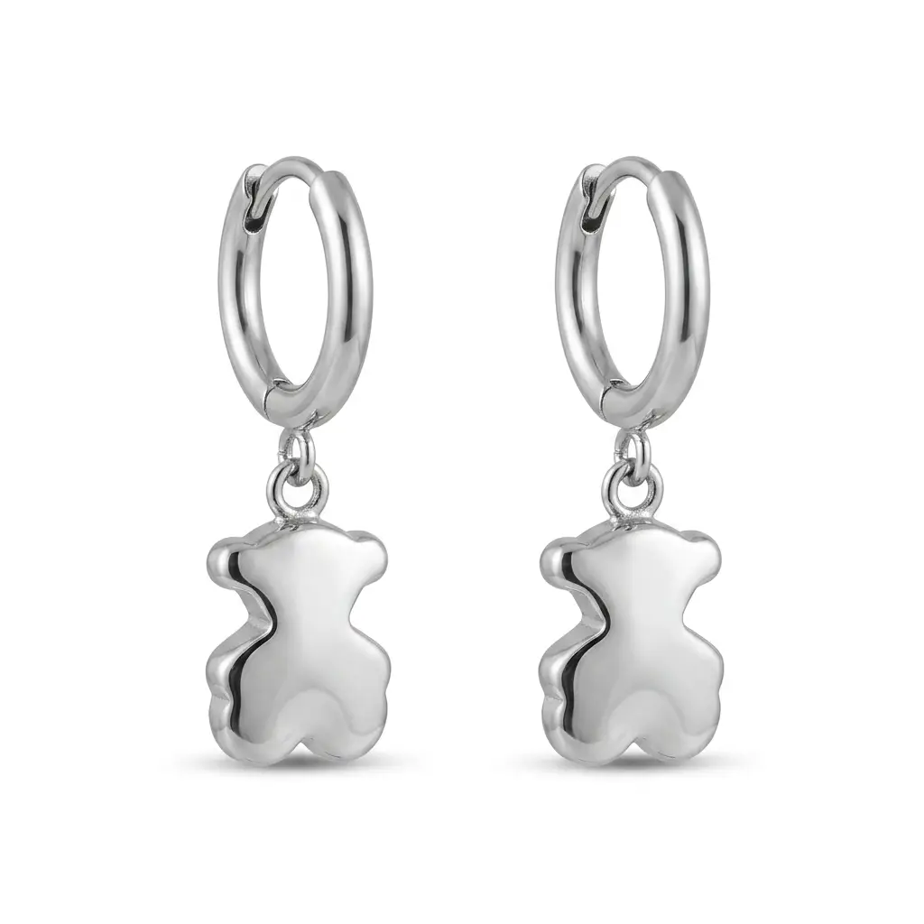 Pendientes Sweet Dolls de aro de oso (Inspiración Tous)
