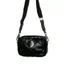Bolso bandolera diseño acolchado logo metálico frontal (Inspiración Bimba)