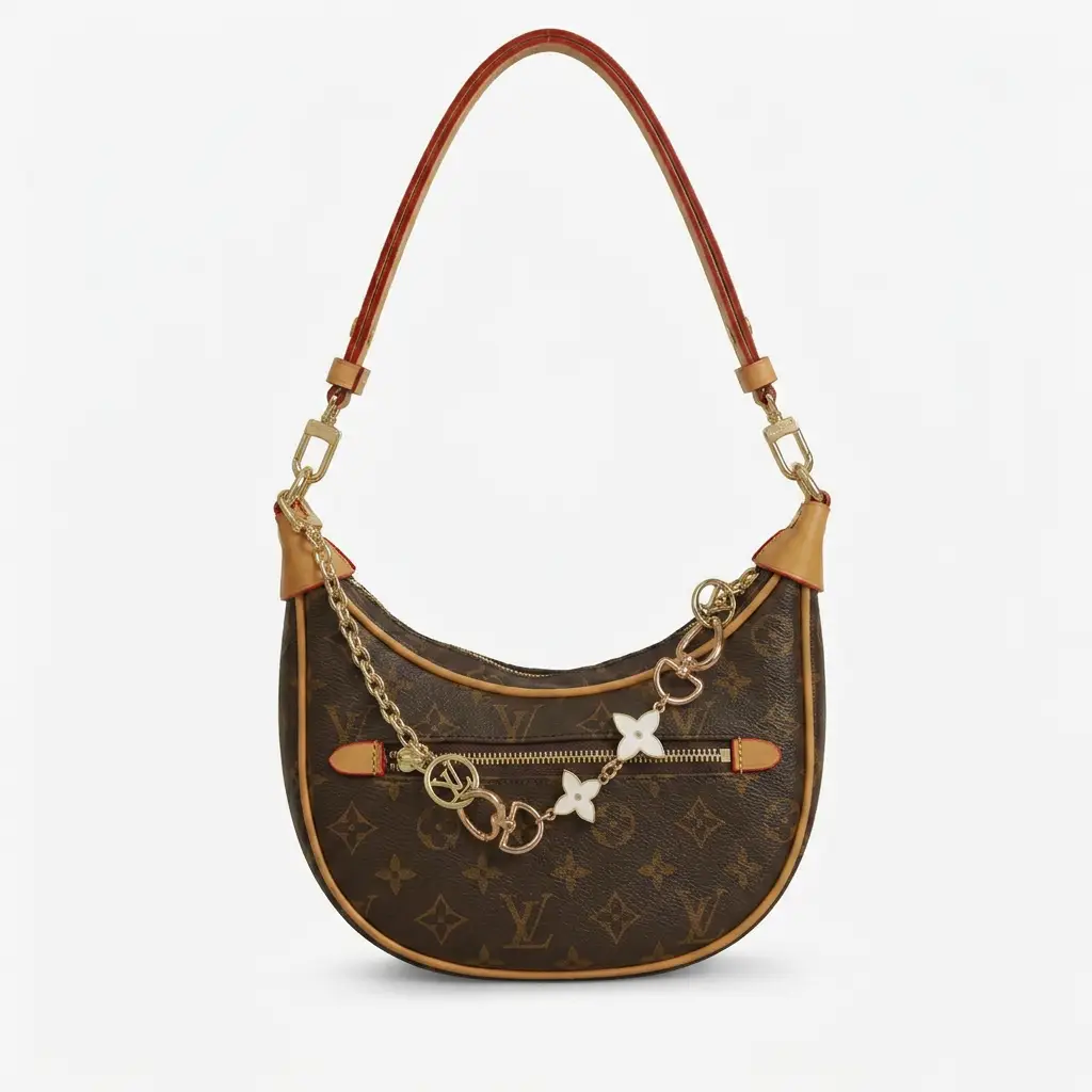 Bolso Loop Monogram medialuna (Inspiración Louis Vuitton)