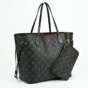 Bolso tote Neverfull Damier Azur (Inspiración Louis Vuitton)