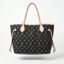 Bolso tote Neverfull Negro Denim (Inspiración Louis Vuitton)