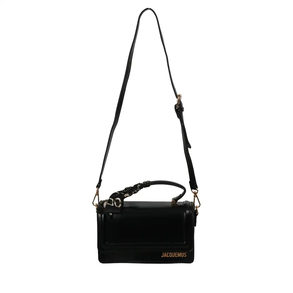 Bolso de hombro con pañuelo con asa (Inspiración Jacquemus)