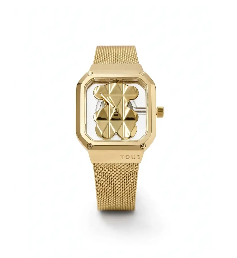 Reloj Analogico D- Bear Party ( Inspiracion Tous )