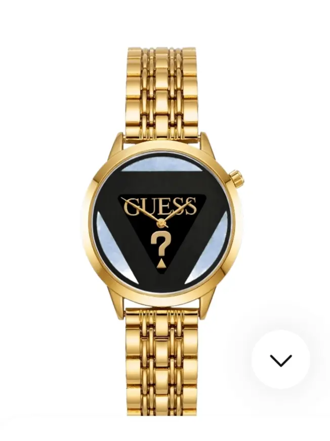 Reloj Analogico Tri Bellini ( Inspiracion Guess)Dorado-Negro