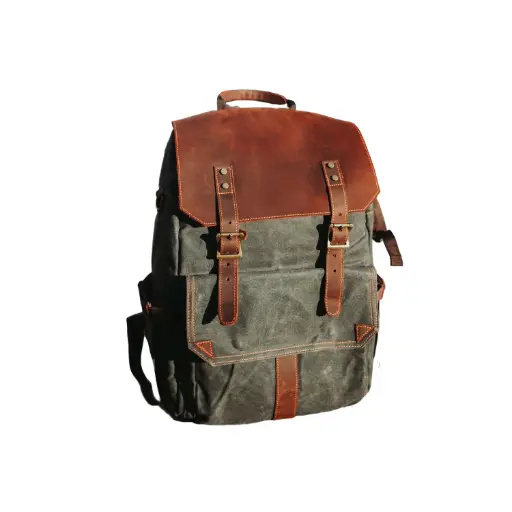 ZZ_Mochila Estilo Vintage Canvas