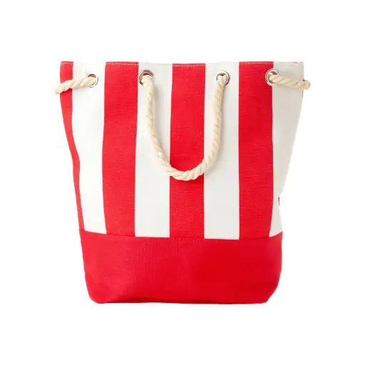 ZZ_Shopper de Playa con Rayas Marinas