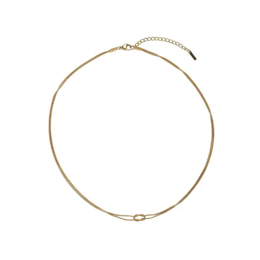 ZZ_Collar Minimalista de Cadena Fina