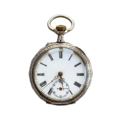 ZZ_Reloj de Bolsillo Clásico Grabado