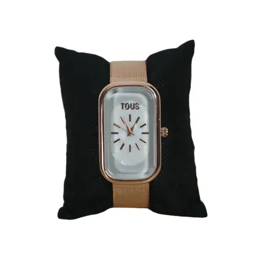 Reloj Analógico Rectangular (Inspiración Tous)