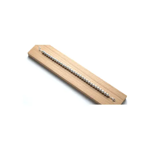 Pulsera De Bolas de Plata