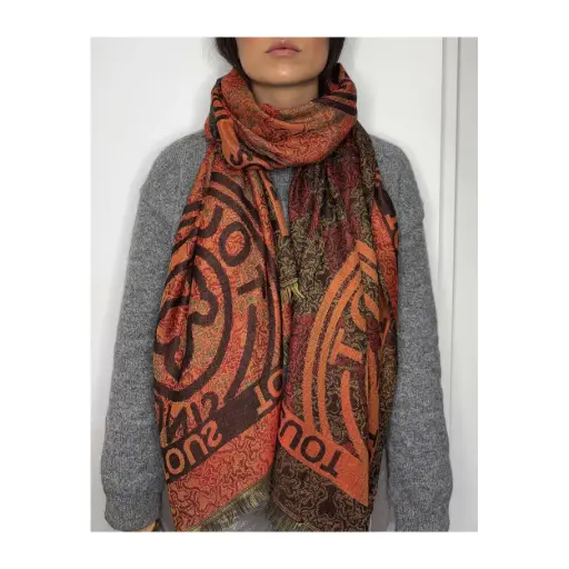 [21000009] Fular pañuelo estampado (Inspiración Tous) 9