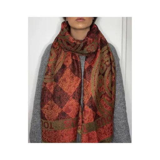[21000011] Fular pañuelo estampado (Inspiración Tous) 11