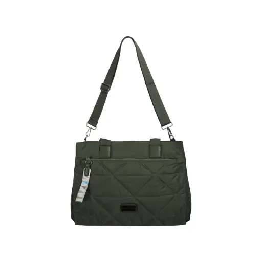 Bolso Shopper Acolchado Bordado  (Inspiración Bimba y Lola)