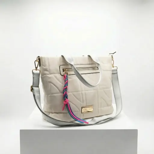 Bolso Bandolera acolchado cruzado (Inspiración Bimba y Lola)