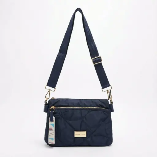 Bolso Bandolera mini de nailon acolchado (Inspiración Bimba y Lola)