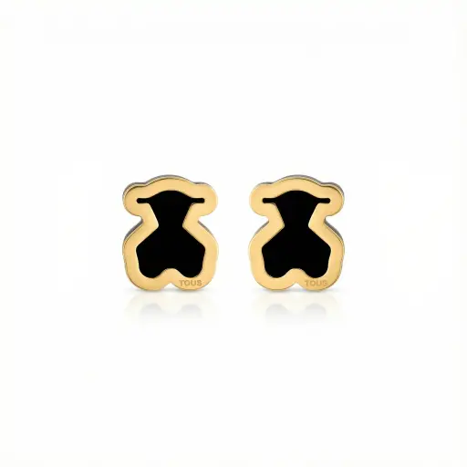 Pendientes de oso inoxidable (Inspiración Tous)
