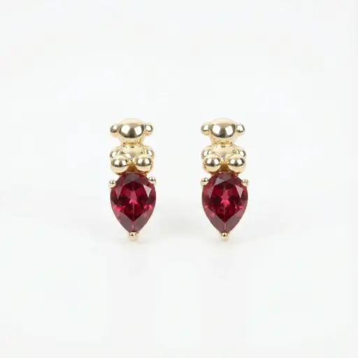 Pendientes lagrima oso (Inspiración Tous)