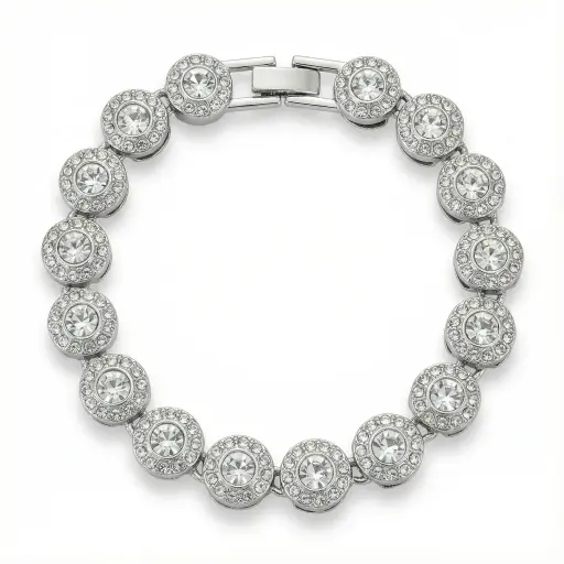 Pulsera Angelic Tennis redondo 