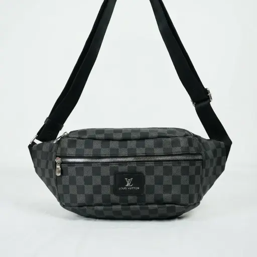Riñonera Lona Damier (Inspiración Louis Vuitton)