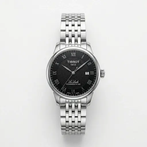 Reloj Hombre Plateado Le Locle Tissot