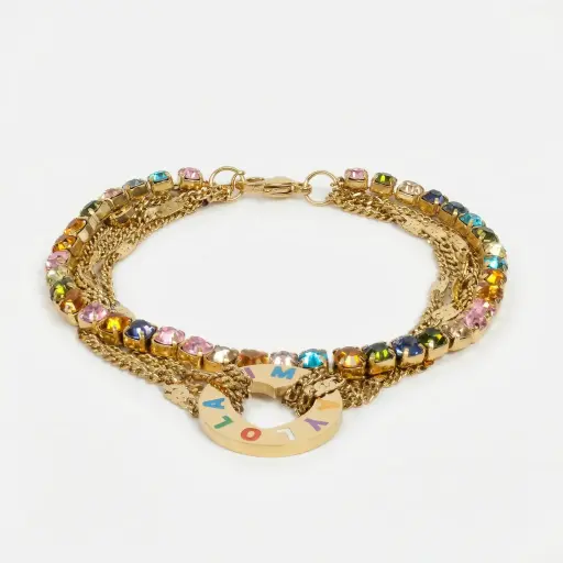 Pulsera de piedras de colores (Inspiración Bimba y Lola)