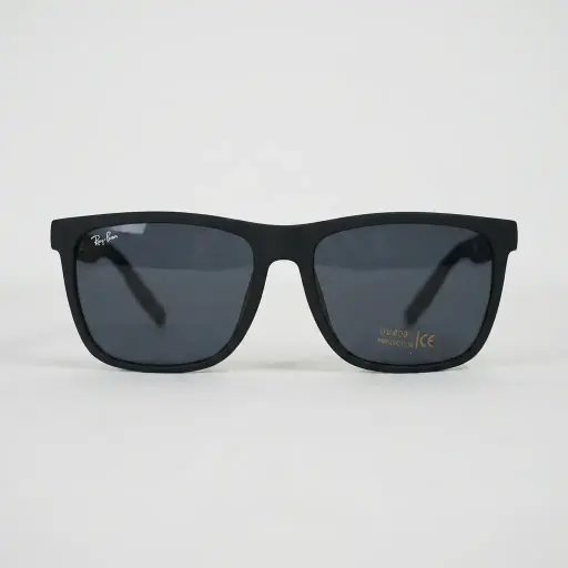[00005459] Gafas de sol Justin Cuadradas Negras (Inspiración Ray-Ban)