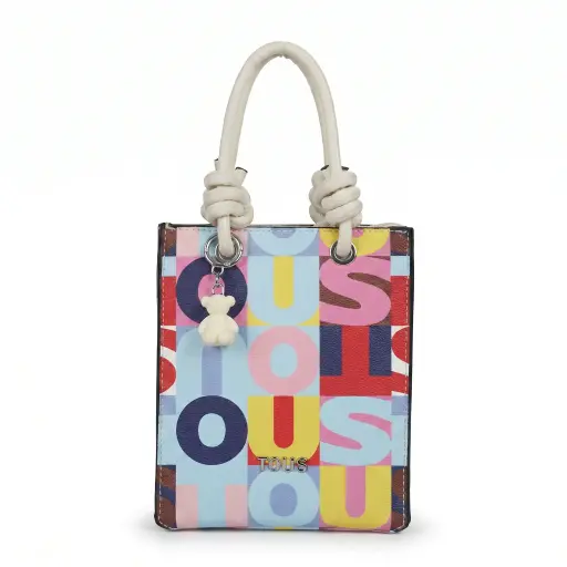 Mini Bolso Bandolera Multicolor Carol (Inspiración Tous)