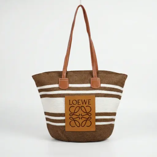 Bolso Cesta Rigida Mediano (Inspiración Loewe)