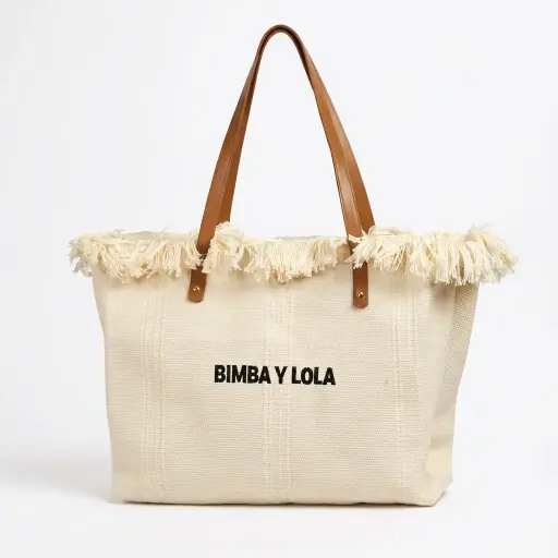 Bolso Shopper con flecos y asas (Inspiración Bimba y Lola)