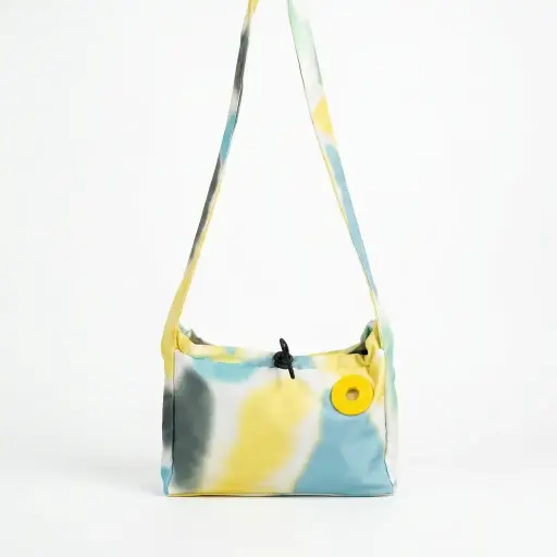 Bolso bandolera acolchado costuras onduladas (Inspiración Bimba y Lola)