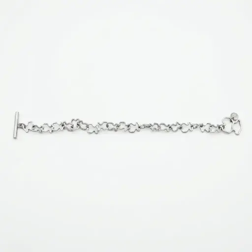 Pulsera diseño carrusel motivos osos (Inspiración Tous)