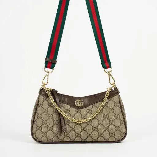 Bolso Bandolera con cadena Monograma GG (Inspiración Gucci)