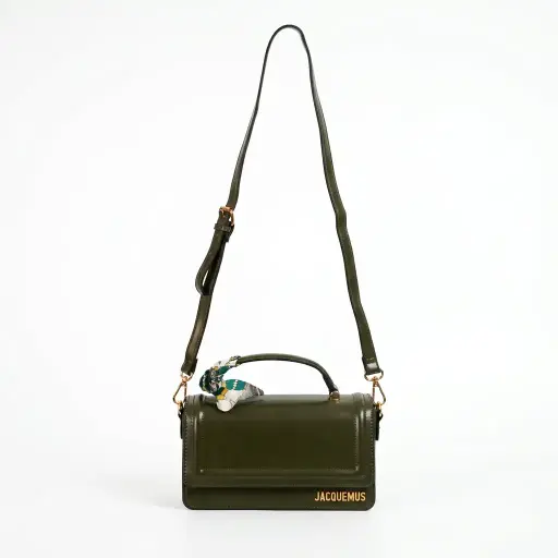 Bolso de hombro con pañuelo con asa (Inspiración Jacquemus)