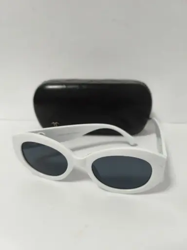 [00008555] Gafa de Sol ovaladas logotipo metalico doble C ( Inspiracion Chanel)